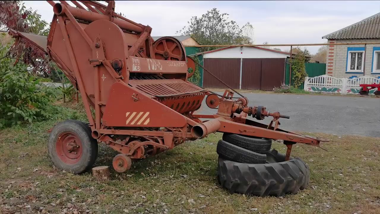 Приобрёл Редкий Советский Подборщик ПВ - 6 /// - YouTube