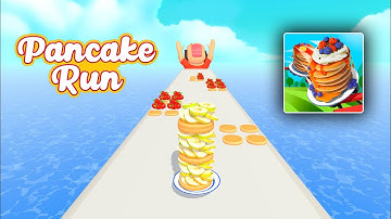 Pancake Run: 48-53 Gameplay ALL LEVELS | Android and iOS