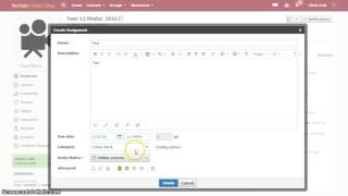 Setting up Schoology Assignments to display as Overdue Profile