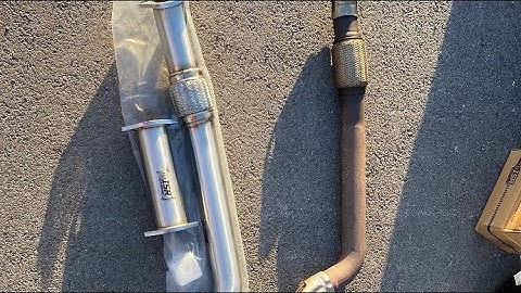 ISR DownPipe+TestPipe Install(2013 Genesis Coupe)