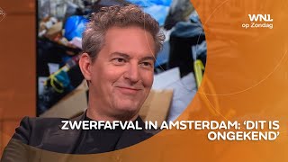 Wat te doen tegen zwerfafval in Amsterdam? 'We vinden het lekker om de politiek de schuld te geven'