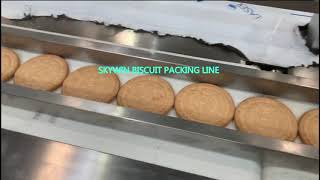 Skywin Auto stacking biscuit packing line