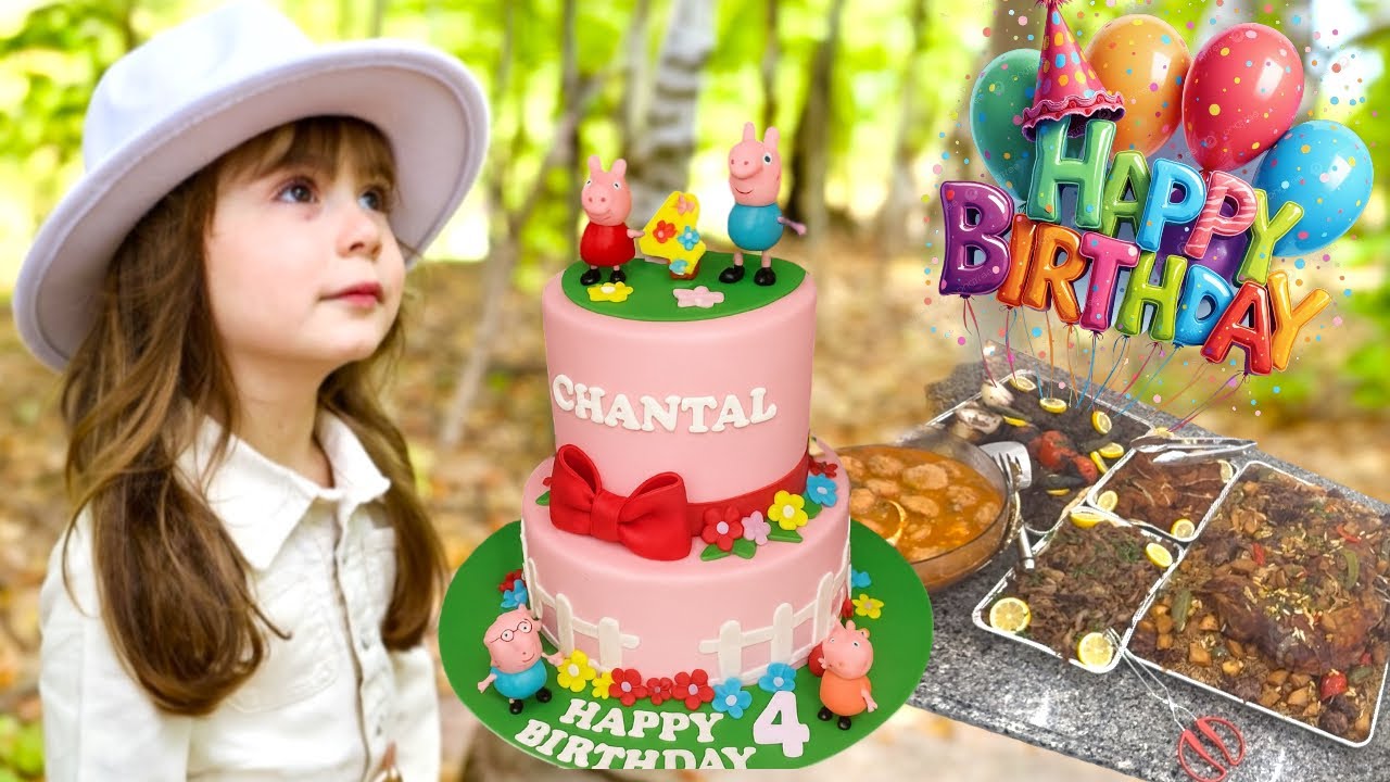 Видеоблог о 4-м дне рождения моей дочери 🎉 Иракская еда, фотографии в парке и открытие подарков в...