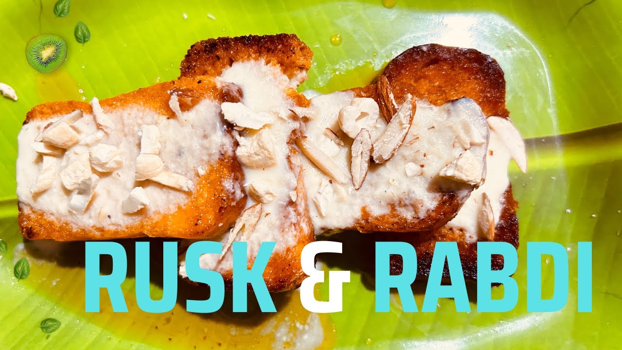 Rabdi | Rabdi With Rusk | Instant Rabdi Recipe | Sweet Recipe |  @healthycookingideas ​