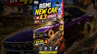 BGMI New Car is TOO OP 😱🔥 | 4.3 Update #shorts