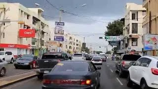 Driving In Santiago, Life in Dominican Republic city living in cibao center part 1