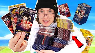 Opening 120 Different ONE PIECE Booster Packs!