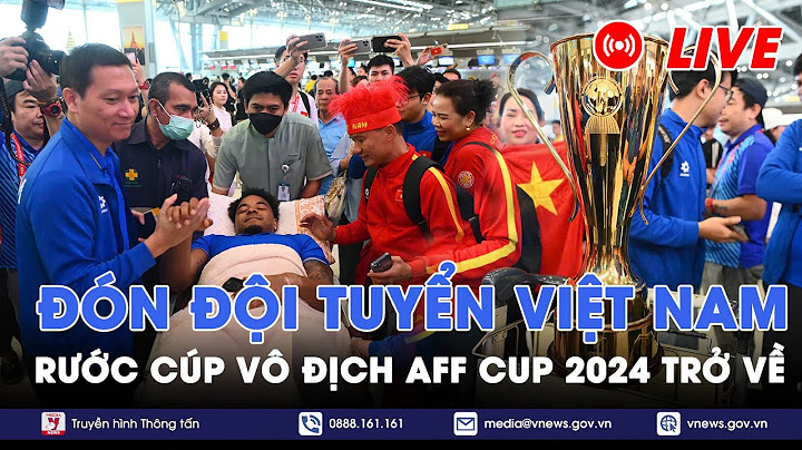 [TRỰC TIẾP] Chào đón Đội tuyển Việt Nam rước cúp vô địch AFF Cup từ Thái Lan trở về - VNews