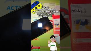 Nintendo Switch OLED Screen Protector Installation #nintendoswitch #switcholed #installation