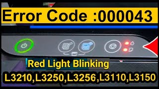 EPSON L3250 PRINTER ERROR CODE 000043 #ARCOMPUTERWORLD  #000043 #EPCONERROR000043 #viralvideo #EPSON