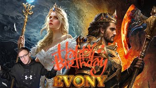 Evony - Mr.Yours Birthday Stream Ft Mrs.Yours