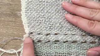 How to work the Double Hemstitch