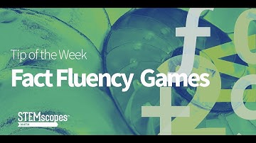 Fact Fluency Games | STEMscopes Math