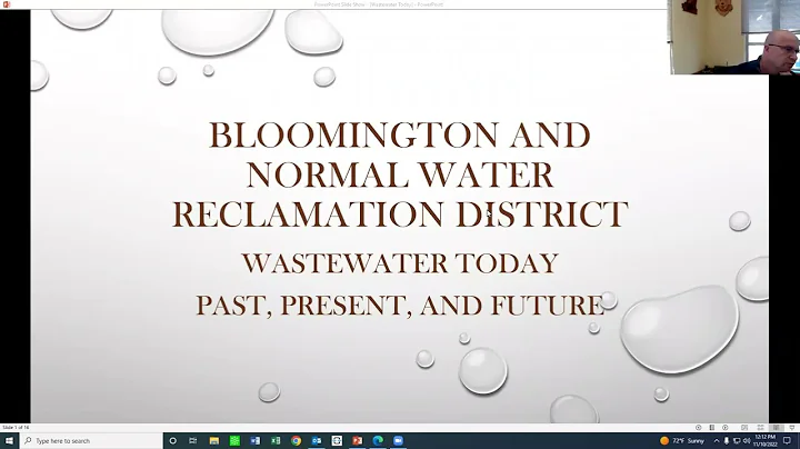 Lunch and Learn - Wastewater Today with Tim Ervin,...