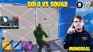 Mongraal - Back to back Solo VS Squad After a Long Time..
