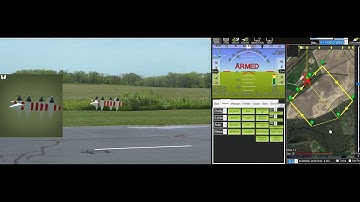 PteroDynamic Transwing first AUTO flight testing in SITL