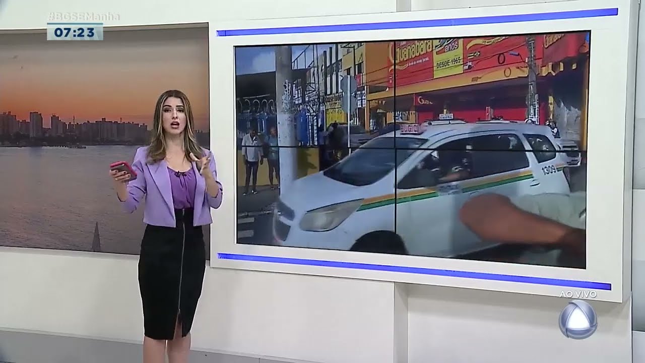 Acidente de trânsito é registrado no Centro de Aracaju  - Balanço Geral Manhã