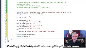 C# Cơ bản   Bài 6  Cấu trúc rẽ nhánh if và phép điều kiện