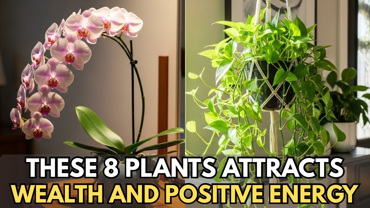 8 Powerful Plants That Attract Money, Peace & Positive Vibes