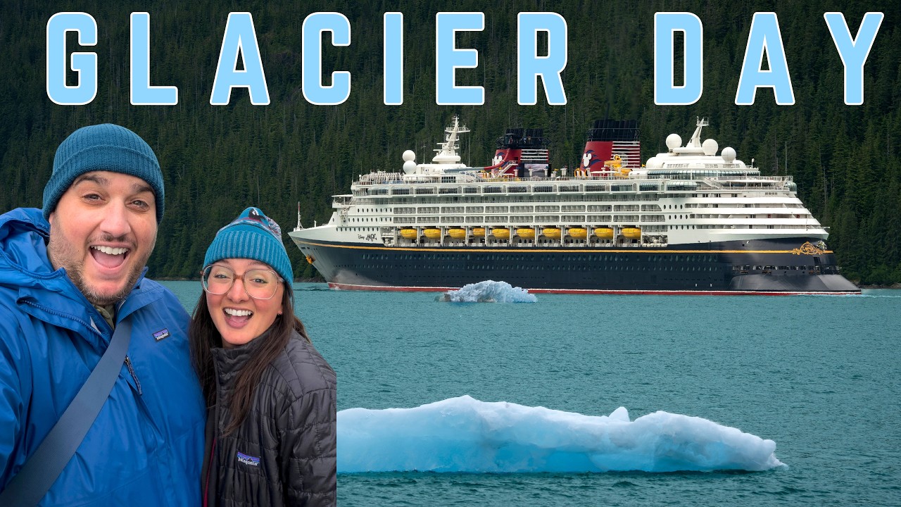 Disney Alaska Cruise Glacier Day | Endicott Arm, Dawes Glacier & Wildlife
