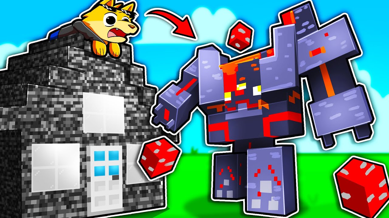 GOLEM DI REDSTONE CONTRO BASI ASSURDE SU TEARDOWN! RIESCE A SPACCARE LA BEDROCK?! *NON CI CREDO*
