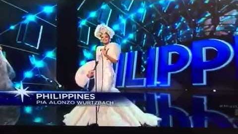 Miss universe 2015 philippines national costume