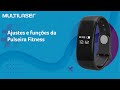 Ajuste e Funes - Pulseira Fitness ES174
