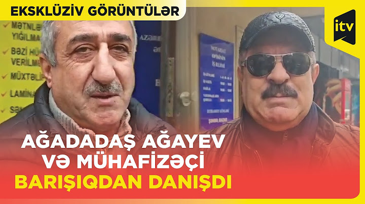 SON DƏQİQƏ: Ağadadaş Ağayev balta atdığı mühafizəçi ilə belə barışdı -EKSKLÜZİV GÖRÜNTÜLƏR