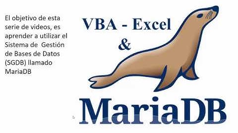 01 - VBA y MariaDB - descarga