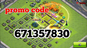 clash of zombie  promo code 👍