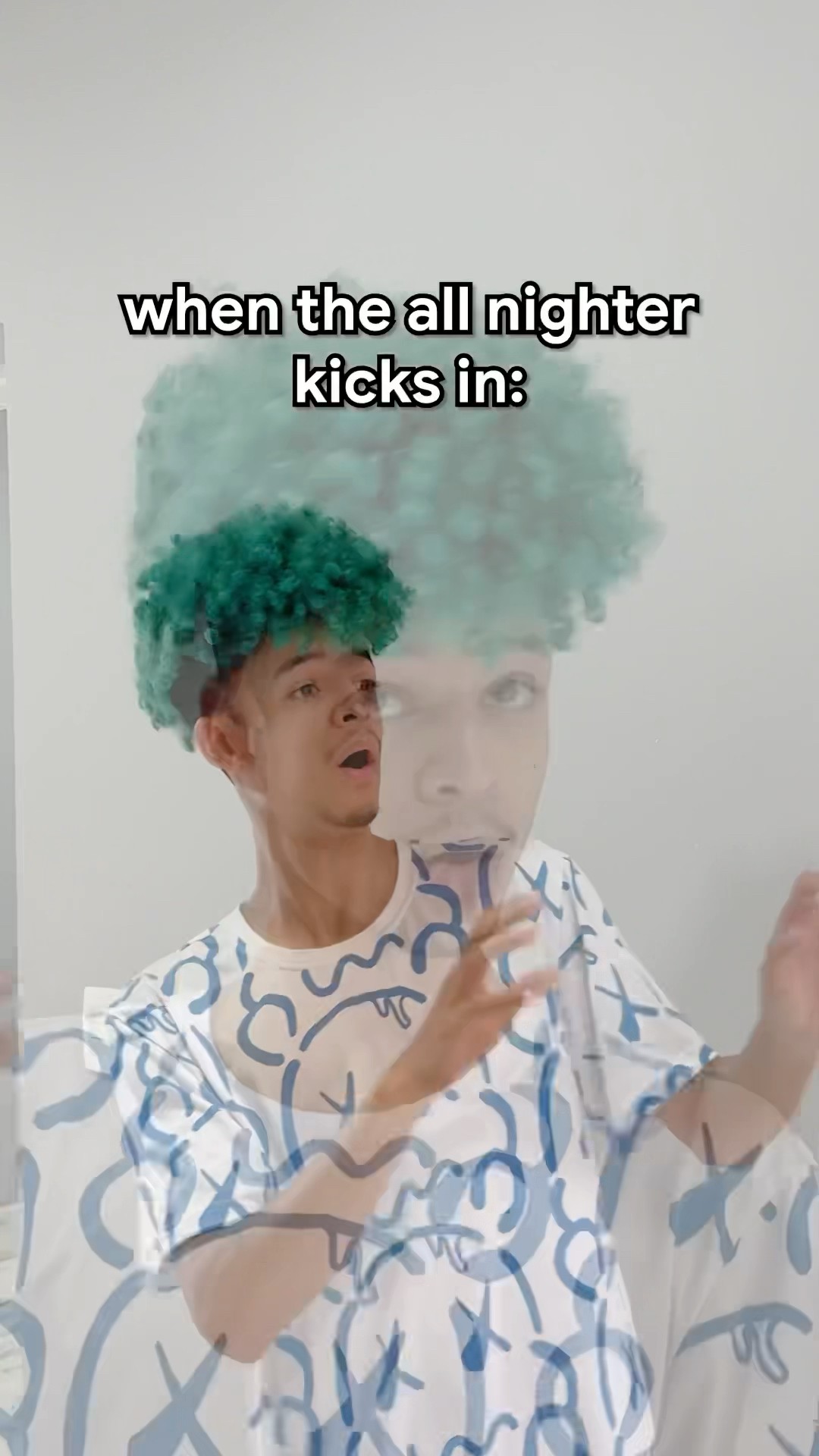 WHEN YOU STAY UP ALL NIGHT