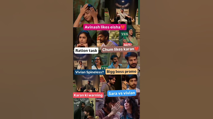 Bigg boss 18 Eisha Avinash#news#biggboss18#biggboss#salmankhan#avinash#vivian#eisha#karan#chum#sara