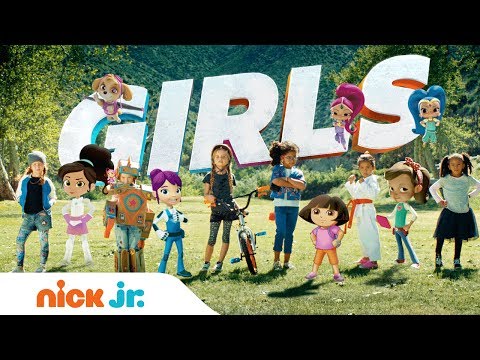 Unstoppable Girl Power w/ Dora, Nella, Shimmer, Shine & More Friends! | Nick Jr.