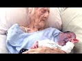 This 72 years old mom gives birth then nurse realizes he isnt a baby