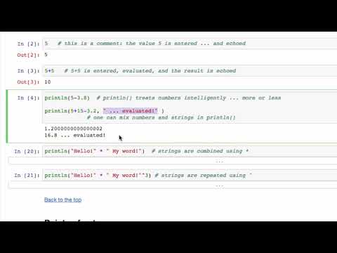 The Julia REPL   Read, Evaluate and Print Loop  Coursera