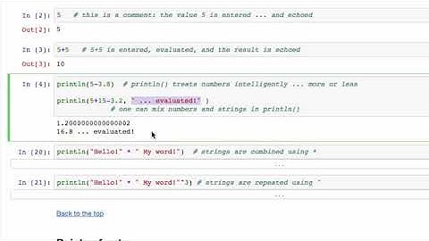 The Julia REPL   Read, Evaluate and Print Loop  Coursera