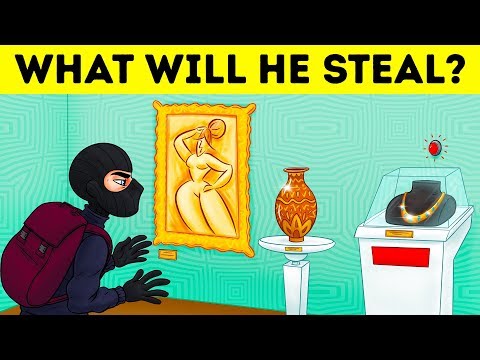 CRIME RIDDLES AND PICTURE PUZZLES TO BOOST YOUR LOGIC 🤓