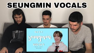 FNF Reacts to Stray Kids Seungmin BEST Vocal Moments | STRAY KIDS INTRODUCTION