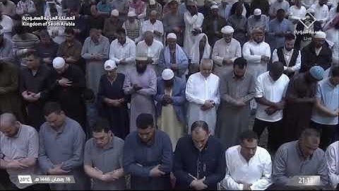 صلاة التراويح للشيخ د. #أحمد_الحذيفي أواخر سورة يوسف وفواتح سورة الرعد | ليلة 17 رمضان 1446هـ.