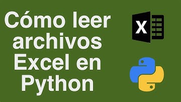 Cómo leer archivos excel en python