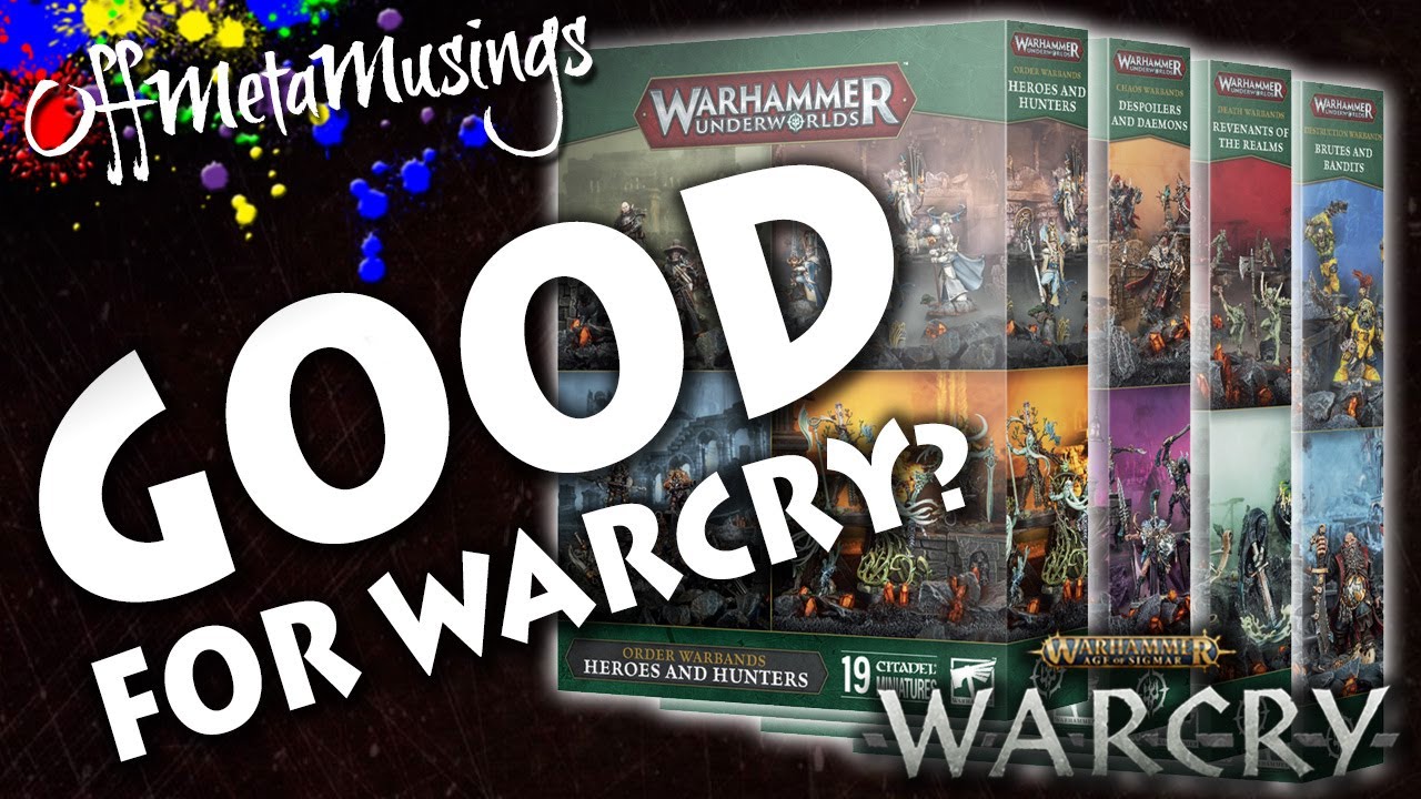 WARCRY: Using The Underworlds Boxes