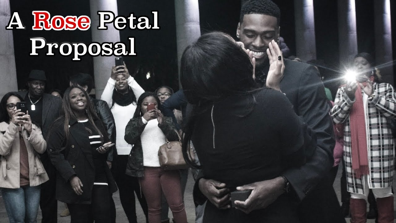 A Rose Petal Proposal - Darrione & Jarred