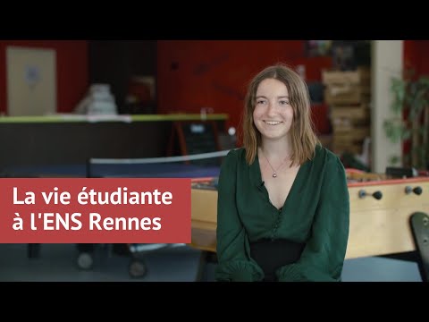 La vie étudiante à l'ENS Rennes