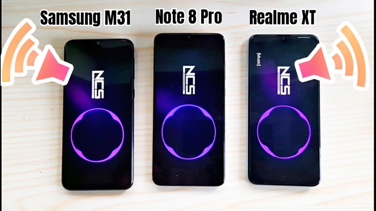 Samsung M31 vs Note 8 Pro vs Realme XT 