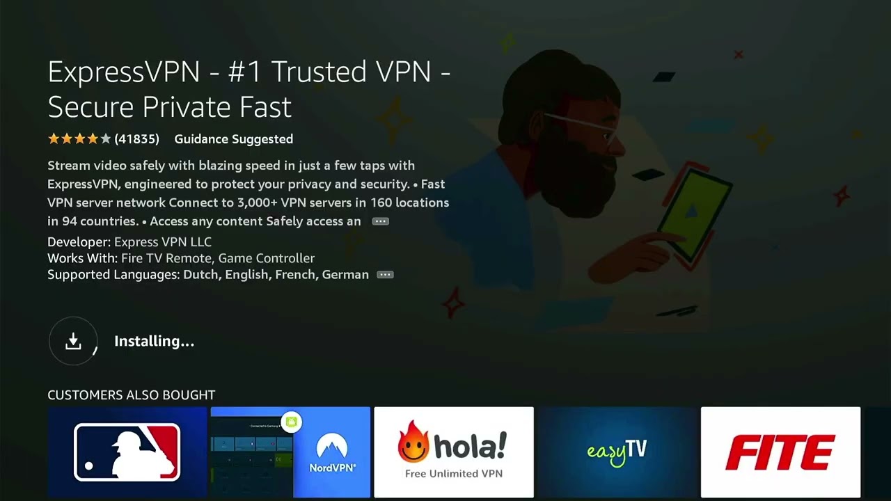 How to use Proton VPN on an  Fire TV or Fire TV Stick