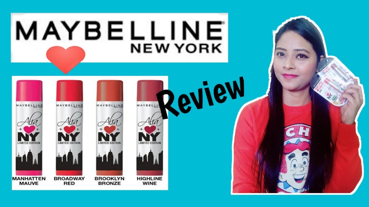 Maybelline Alia Loves New York Baby Lips review highline wine