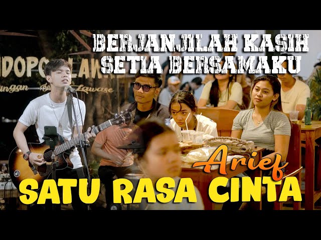 Satu Rasa Cinta - Arief (Live Ngamen) Mubai Official class=