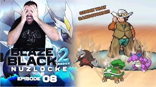 Pokémon Blaze Black 2 Redux Nuzlocke w/Sharpino - Episode #08 