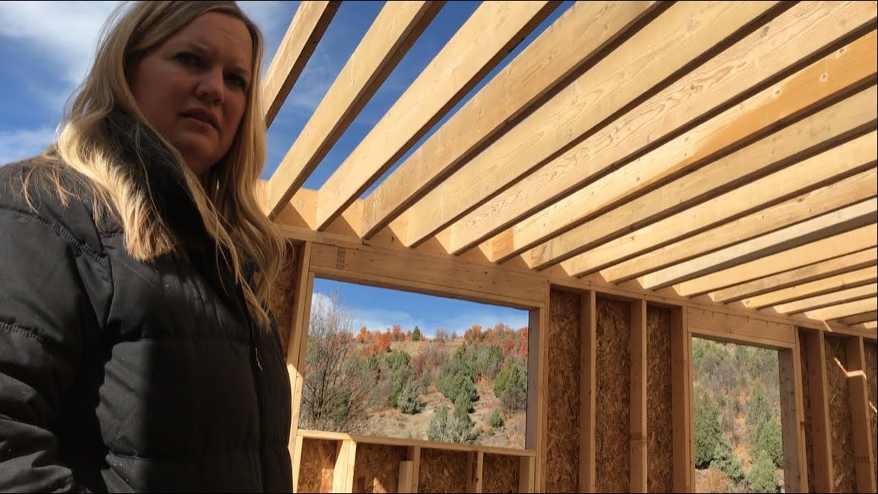 147 Framing Second Story Floor Joists By Myself Youtube