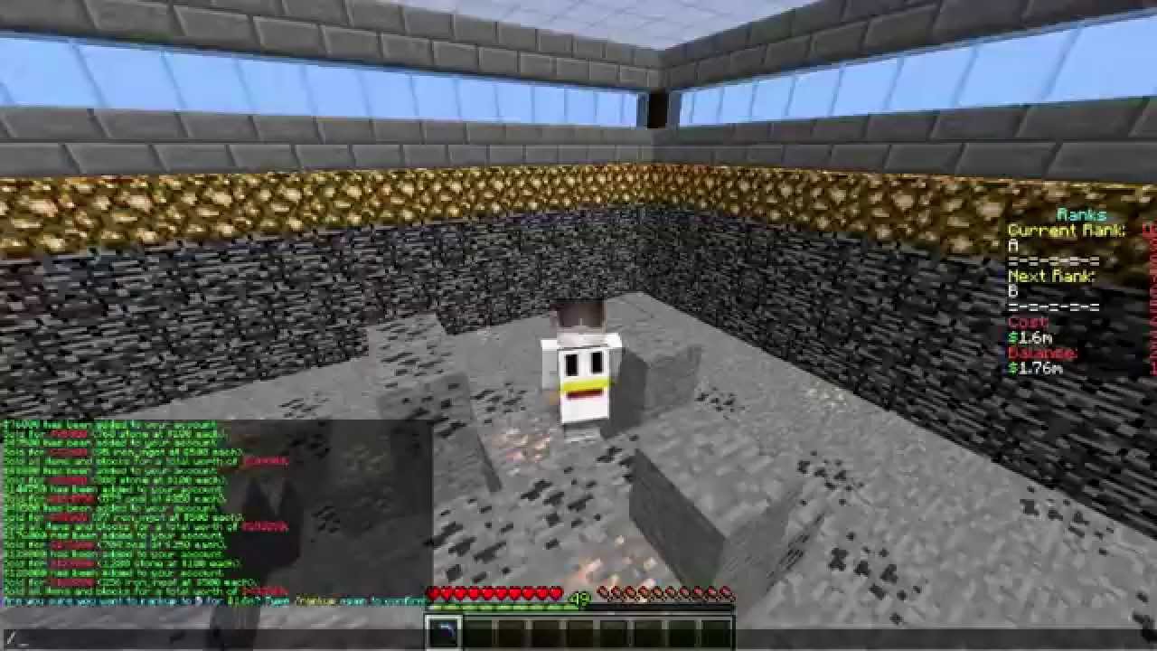 Minecraft OP Prison Series: Episode 28 - EZ RANKUP
